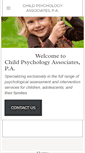 Mobile Screenshot of child-psych.com
